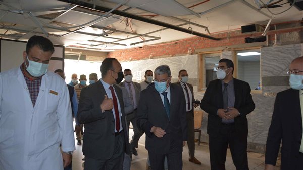 محافظ المنيا يتفقد