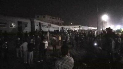خروج 12 مصابًا من حادث قطار الشرقية والمحافظ يوضح حقيقة وجود وفيات
