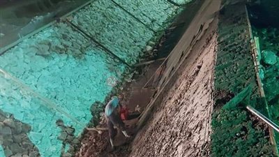 الموارد المائية والري بالمنيا: تبطين 887 مترًا من أعمال المشروع القومي لتأهيل الترع