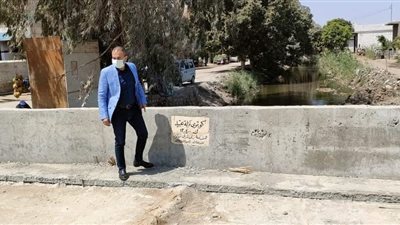 رئيس مدينة المنيا: إنجاز 90 % من كوبري عبيد وتغطية ترعة القرداحي