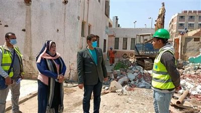 بدء العمل في إنشاء مجمعات خدمية في أشمون ضمن مباردة حياة كريمة