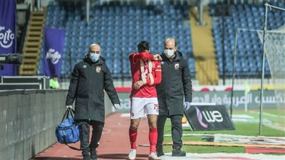 طبيب الأهلي: أشعة أكرم توفيق مطمئنة.. وفحص طبي للاعب غدًا 