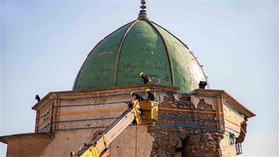فريق مصري ينجح في مسابقة دولية لإعادة إعمار جامع النوري التاريخي بالعراق