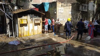 ماس كهربائي وراء حريق منزل ببنها 