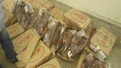 ضبط 7.5 طن مواد غذائية غير صالحة للاستهلاك الآدمي بأسواق الإسكندرية