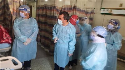 لجنة من الصحة لمراجعة أداء مستشفى عزل كفر الزيات بالغربية 