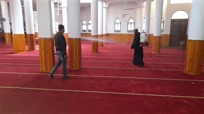 تعقيم المساجد بدسوق في كفر الشيخ قبل وبعد صلاة الجمعة (صور)