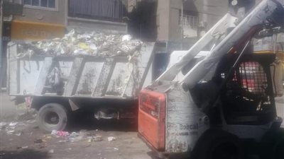 رفع 88 طن قمامة ومخلفات بشبرا الخيمة 