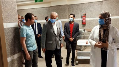محافظ القليوبية: زيادة الأسرة لـ138 بمستشفى بنها التعليمي وهيكلة حميات بنها بتكلفة 49 مليون جنيه (صور) 