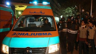 إصابة نقيب شرطة في حادث تصادم سيارة  بأسوان 