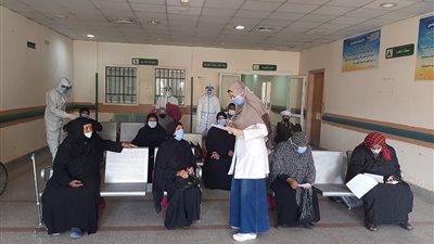 ارتفاع حالات التعافي بمستشفى قفط التعليمي بقنا لـ264 متعافيا (صور)