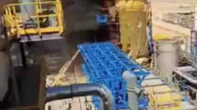 تحت الإنشاء ودون إصابات.. تفاصيل حريق مصنع سكر بالمنيا (صور)