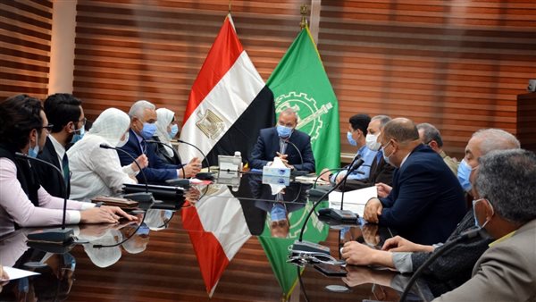 محافظ القليوبية يناقش
