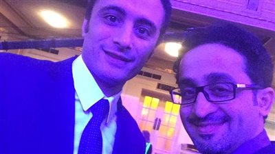 الوزير بدر العساكر يهنئ ولي العهد السعودي بمولده الجديد