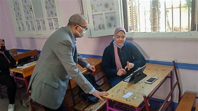 4930 طالبًا يؤدون الامتحان التقني التجريبي للصف الثالث الثانوي العام ببورسعيد (صور) 