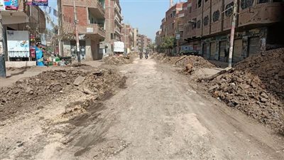 3 ملايين جنيه لرصف 1600 متر في مشتول السوق بالشرقية (صور)