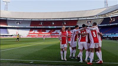 أياكس يتوج بكأس هولندا بعد الفوز على فيتيسه أرنهيم