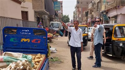 150 إزالة فورية و20 محضر إشغال في حملة مكبرة بالباجور