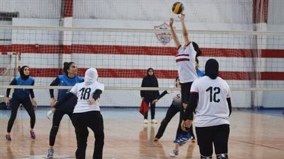 سيدات طائرة الزمالك يهزمن سموحة في الدوري 
