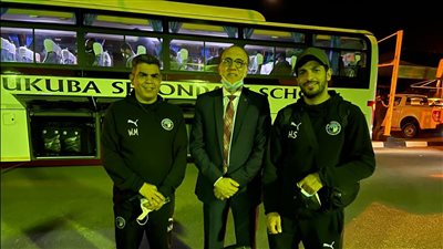 سفارة مصر في زامبيا تستقبل بعثة بيراميدز