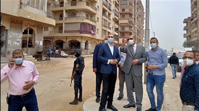 محافظ كفر الشيخ يتفقد إنشاء الحديقة المركزية المجانية