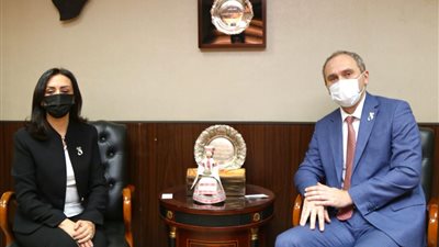 مايا مرسي تستقبل سفير بيلاروسيا بالقاهرة لبحث جهود النهوض بالمرأة