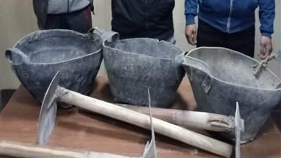 القبض على 3 أشخاص لقيامهم بالتنقيب عن الآثار داخل شقة سكنية بالجمالية