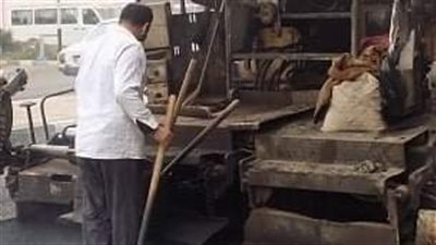 طرق المنوفية: رصف شوارع رئيسية بقرية الماي في شبين الكوم بـ4 ملايين جنيه