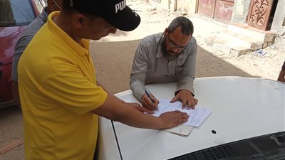 استرداد قطعتي أرض مباني من غير الجادين بوادي النطرون