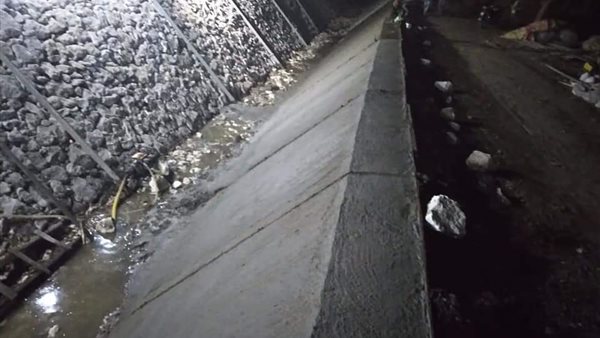 تبطين الترع بالمنيا