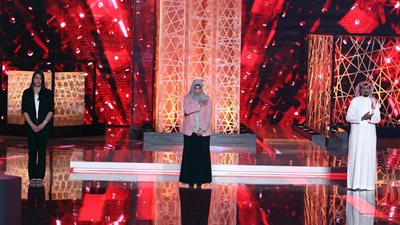 المصرية هبة الفقي تتأهل للمرحلة الثانية في مسابقة أمير الشعراء.. صور