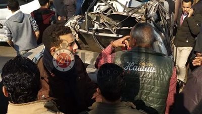 مصرع وإصابة 40 شخصًا في حادث تصادم على الطريق الزراعي بالبحيرة (صور)