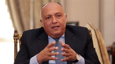 تفاصيل لقاء وزير الخارجية بوفد غرفة التجارة الأمريكية