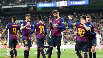 برشلونة يسحق رايو فاليكانو بثلاثية