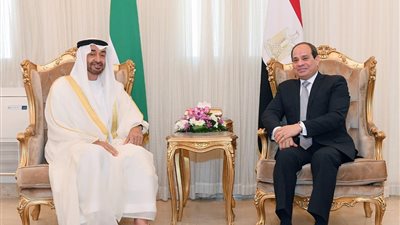 السيسي ومحمد بن زايد يشهدان توقيع اتفاقيات تعاون في عدة مجالات