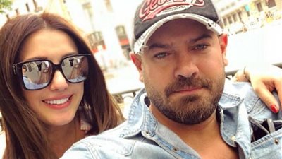 عمرو يوسف يتغزل في كندة علوش بعيد ميلادها الـ37 (صورة)