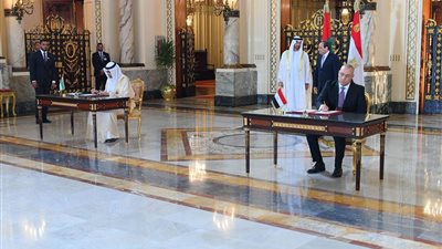 السيسي ومحمد بن زايد يشهدان توقيع اتفاقيات تعاون في عدة مجالات