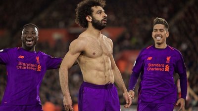 محمد صلاح يكسر رقم قياسي لتوريس بهدفه في ساوثهامبتون (فيديو)