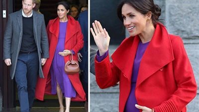 ميجان ماركل تثير الجدل بحملها (فيديو وصور)