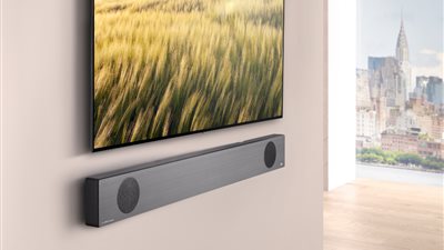 “إل جي” تحدث ثورة في عالم الصوتيات بأجهزة تشغيل صوت دقيقة ومكبرات “Soundbar “