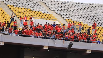 مشادات كلامية بين جماهير النادي الأهلي والجهاز الطبي لفريق بيراميدز (فيديو)