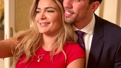 شاهد.. الصور الأولى لكاميليا الدفراوي ابنة علا غانم مع خطيبها