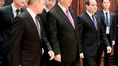 عاجل.. السيسي يعود لأرض الوطن بعد مشاركته فى “الحزام والطريق” بالصين