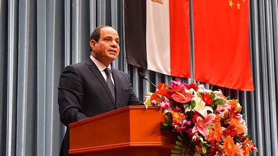 السيسي يلقي كلمة اليوم في اجتماع المائدة المستديرة لمبادرة “الحزام والطريق” بالصين