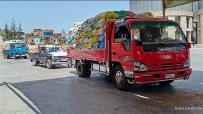 تموين كفر الشيخ: توريد نحو 3 آلاف طن قمح في 20 موقعًا بأول أيام تسلم المحصول