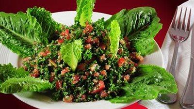 طريقة عمل التبولة اللبنانية