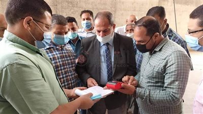 وكيل التموين بالمنيا يتفقد صومعة المنطقة الصناعية للتأكد من الالتزام بإجراءات الأمن الصناعي والحماية (صور)