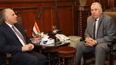 وزيرا الري والزراعة يترأسا اجتماع اللجنة التنسيقية العليا بين الوزارتين