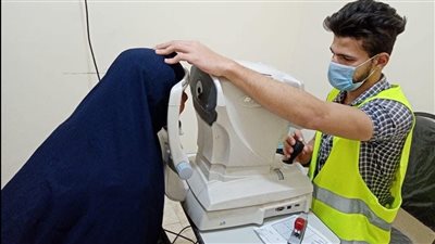 الكشف على 250 مواطناً في قافلة العيون التي نظمها مستقبل وطن بكفر الشيخ (صور)