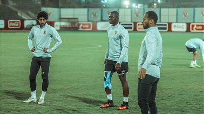 ديانج يشارك في التدريبات الجماعية للأهلي استعدادًا لمواجهة إنبي  